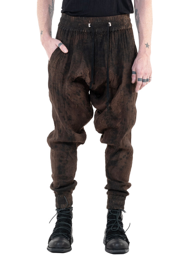 Aal Pants Kaku Noda Brown