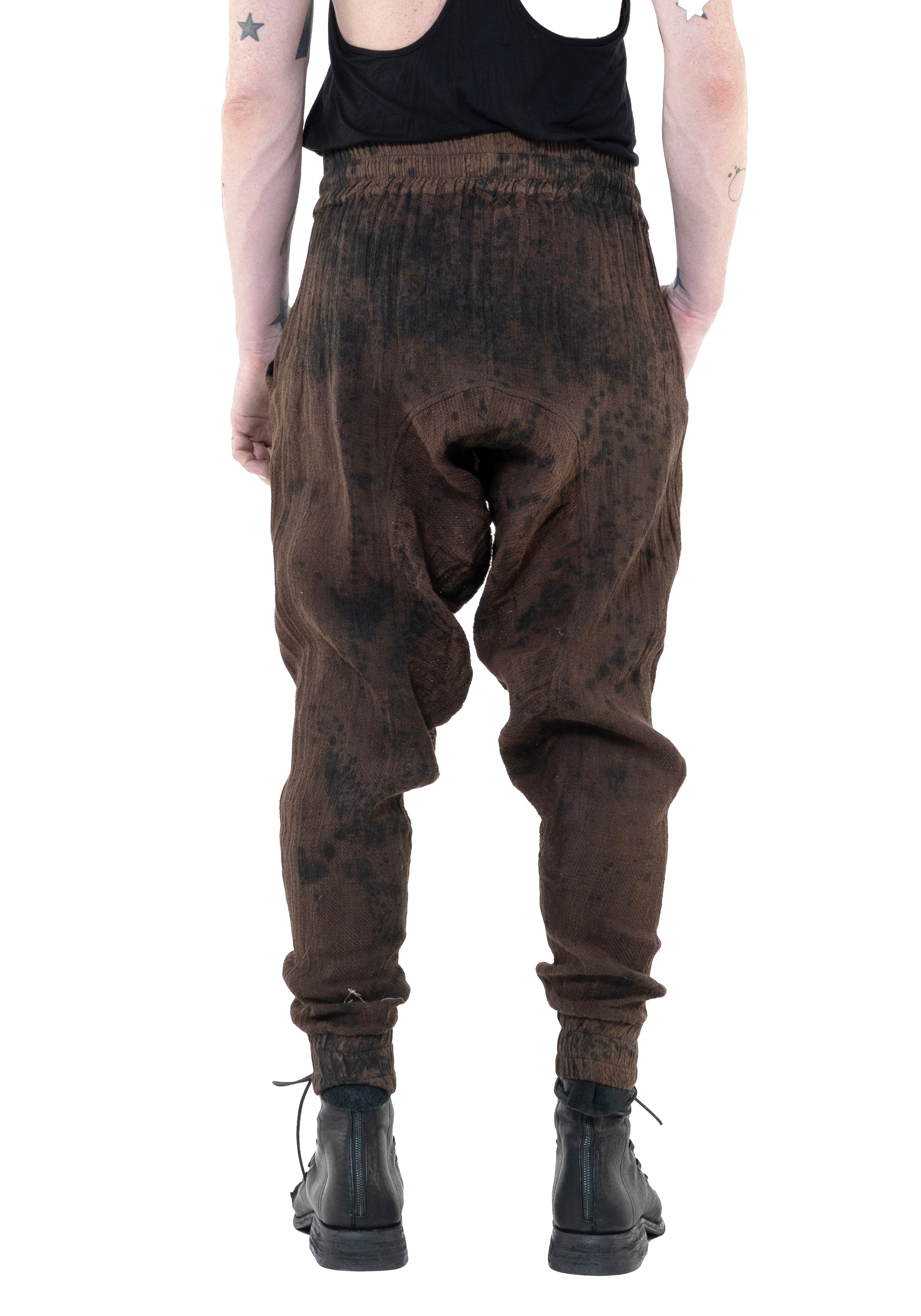 Aal Pants Kaku Noda Brown