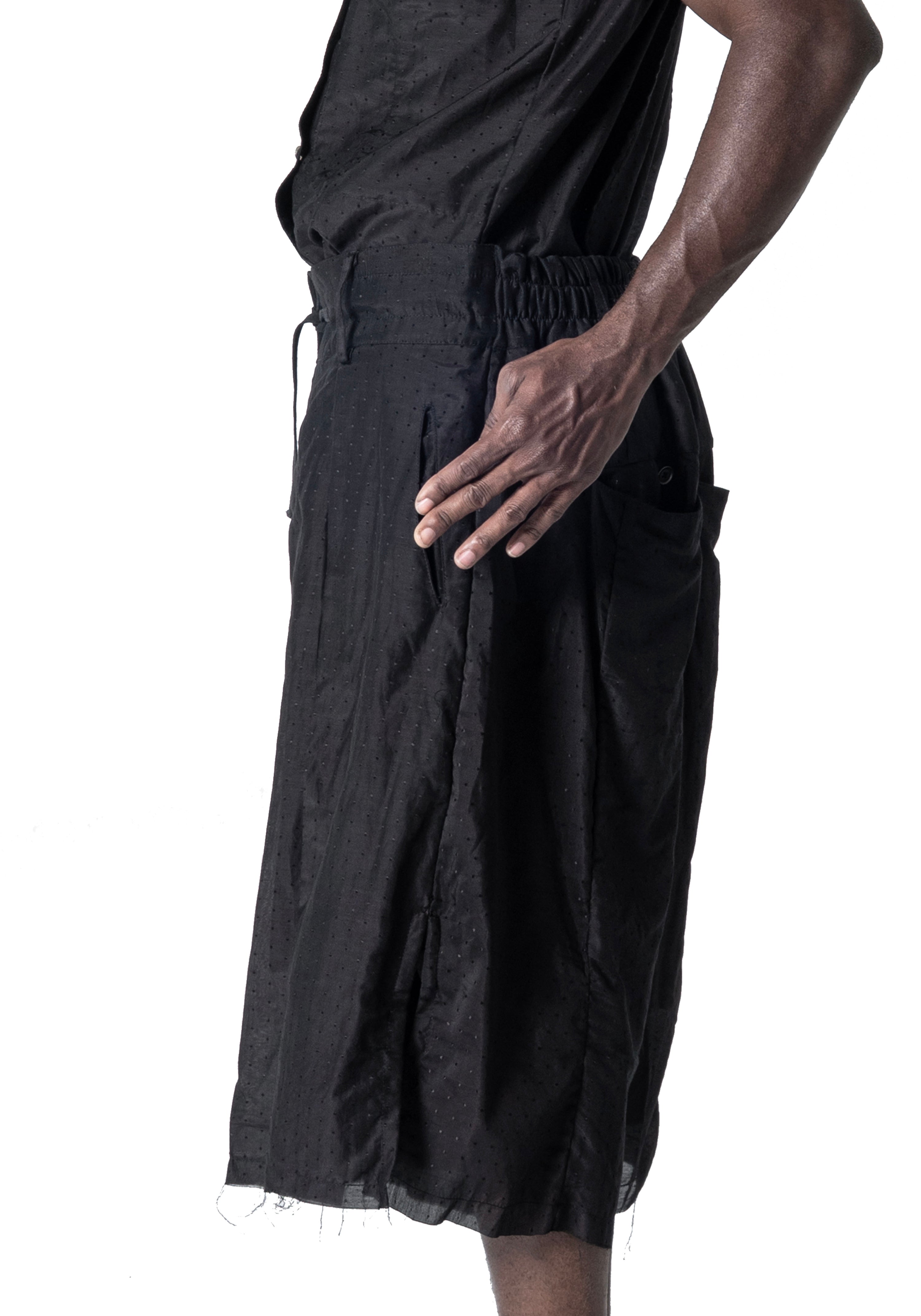 Anwei Silk Cotton Shorts