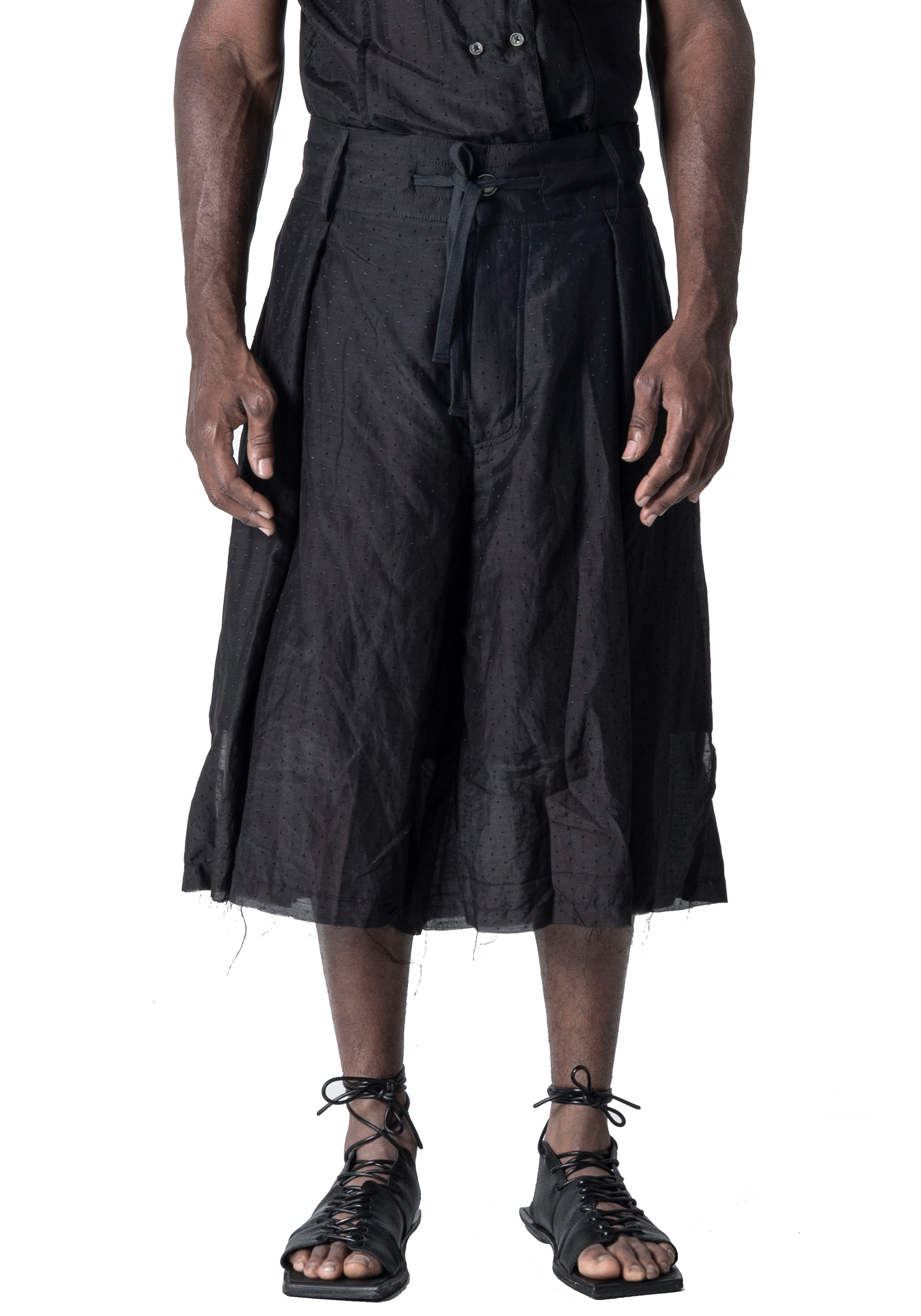 Anwei Silk Cotton Shorts