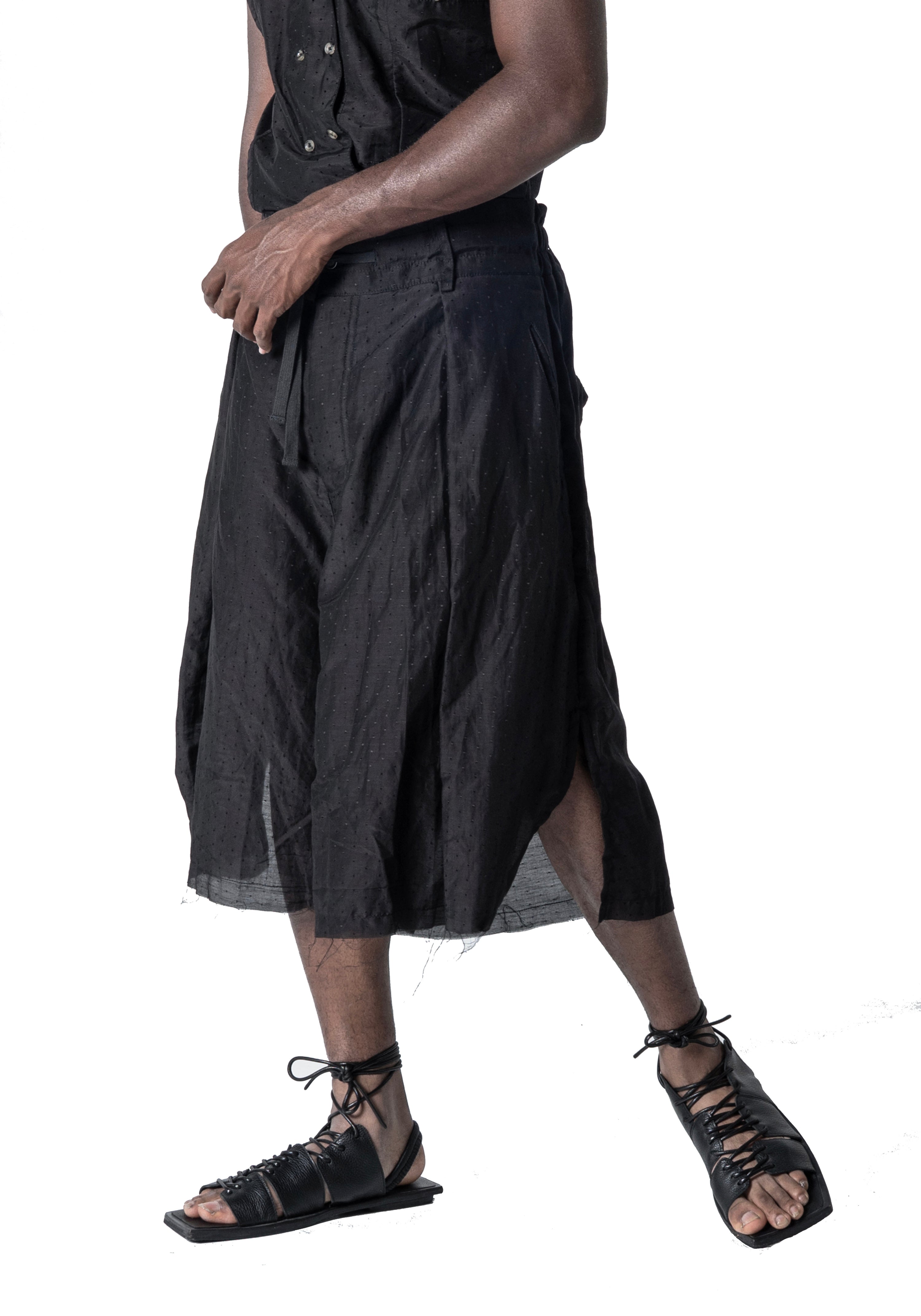 Anwei Silk Cotton Shorts