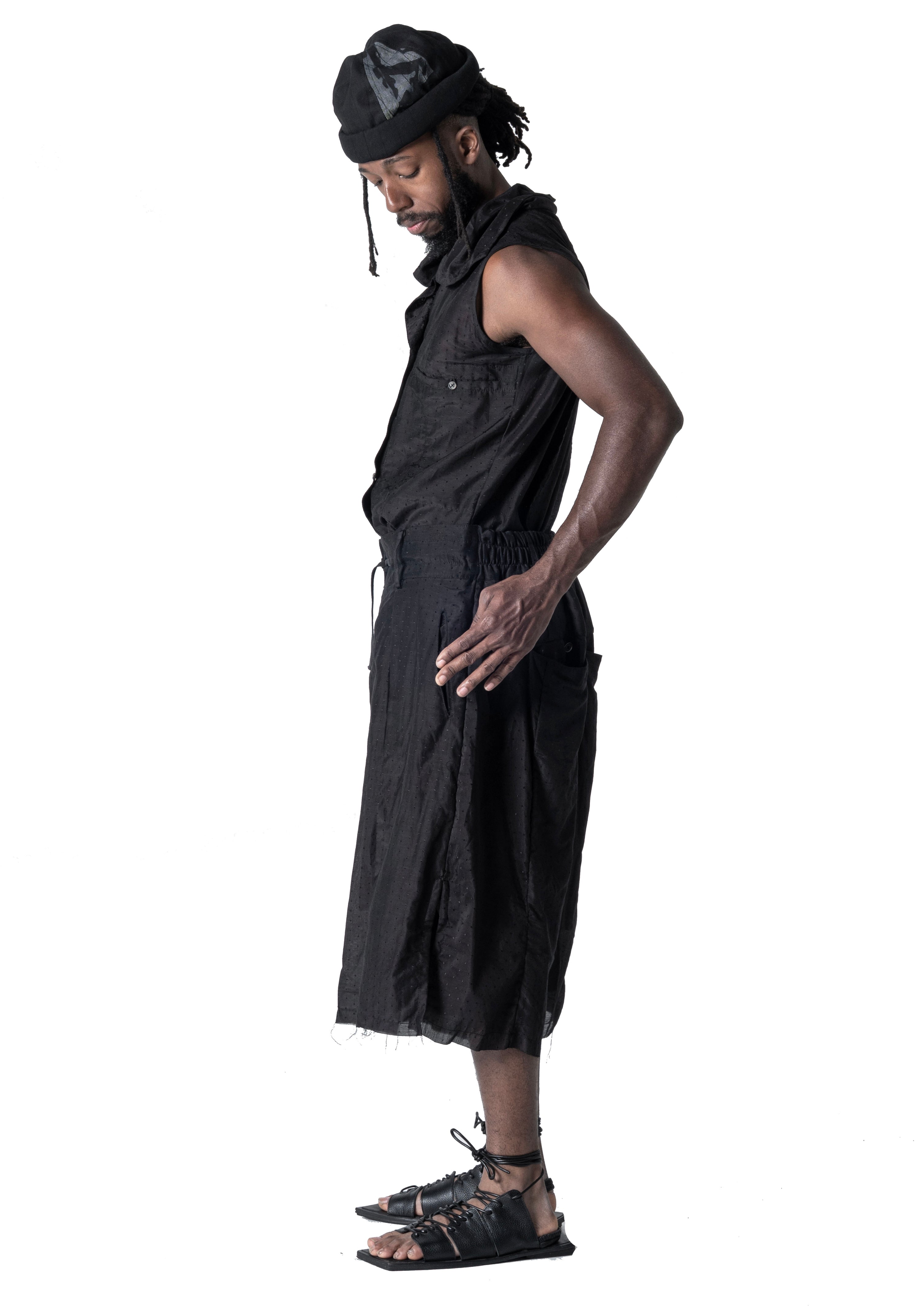 Anwei Silk Cotton Shorts