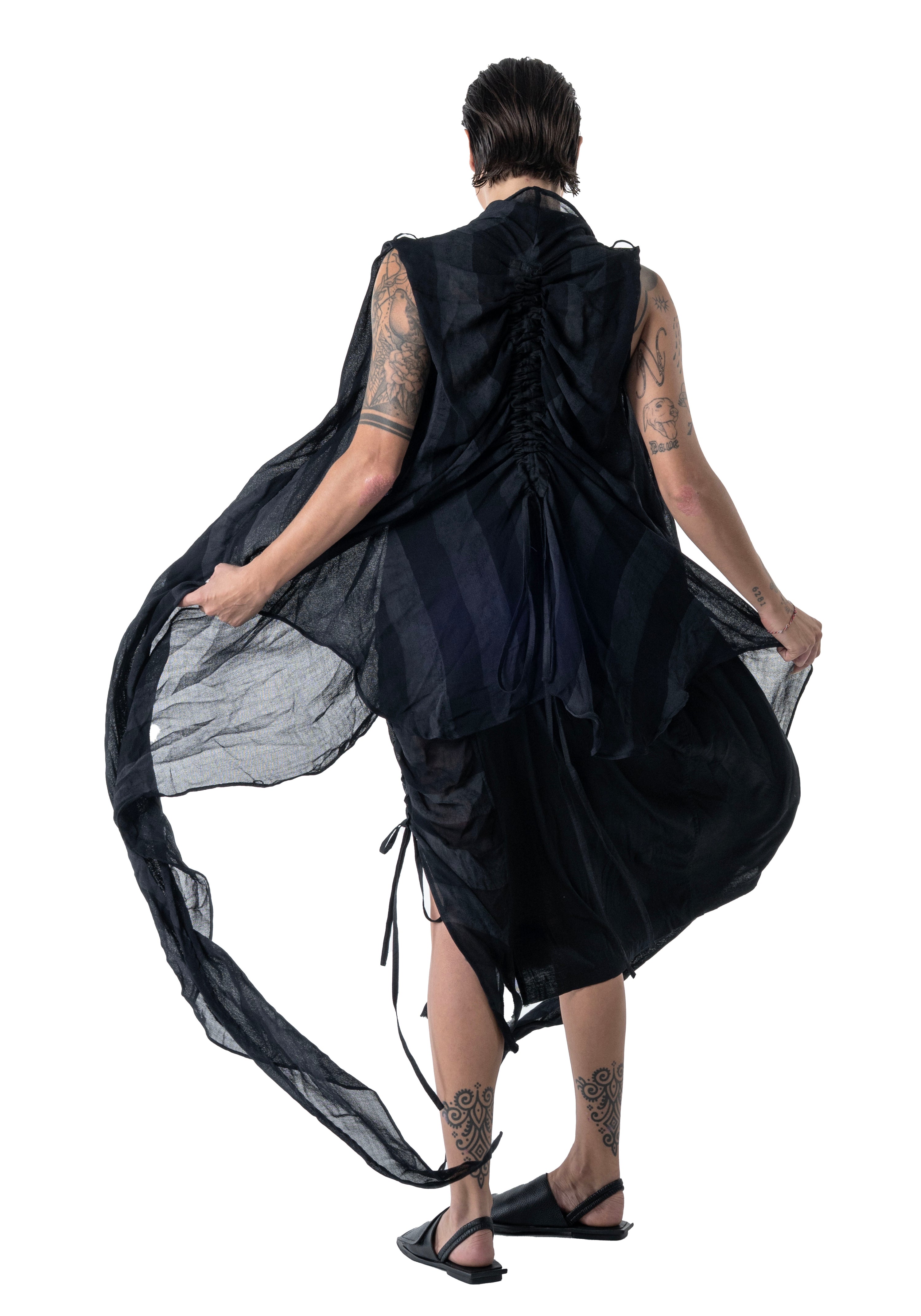 Kroop Coat Sheer