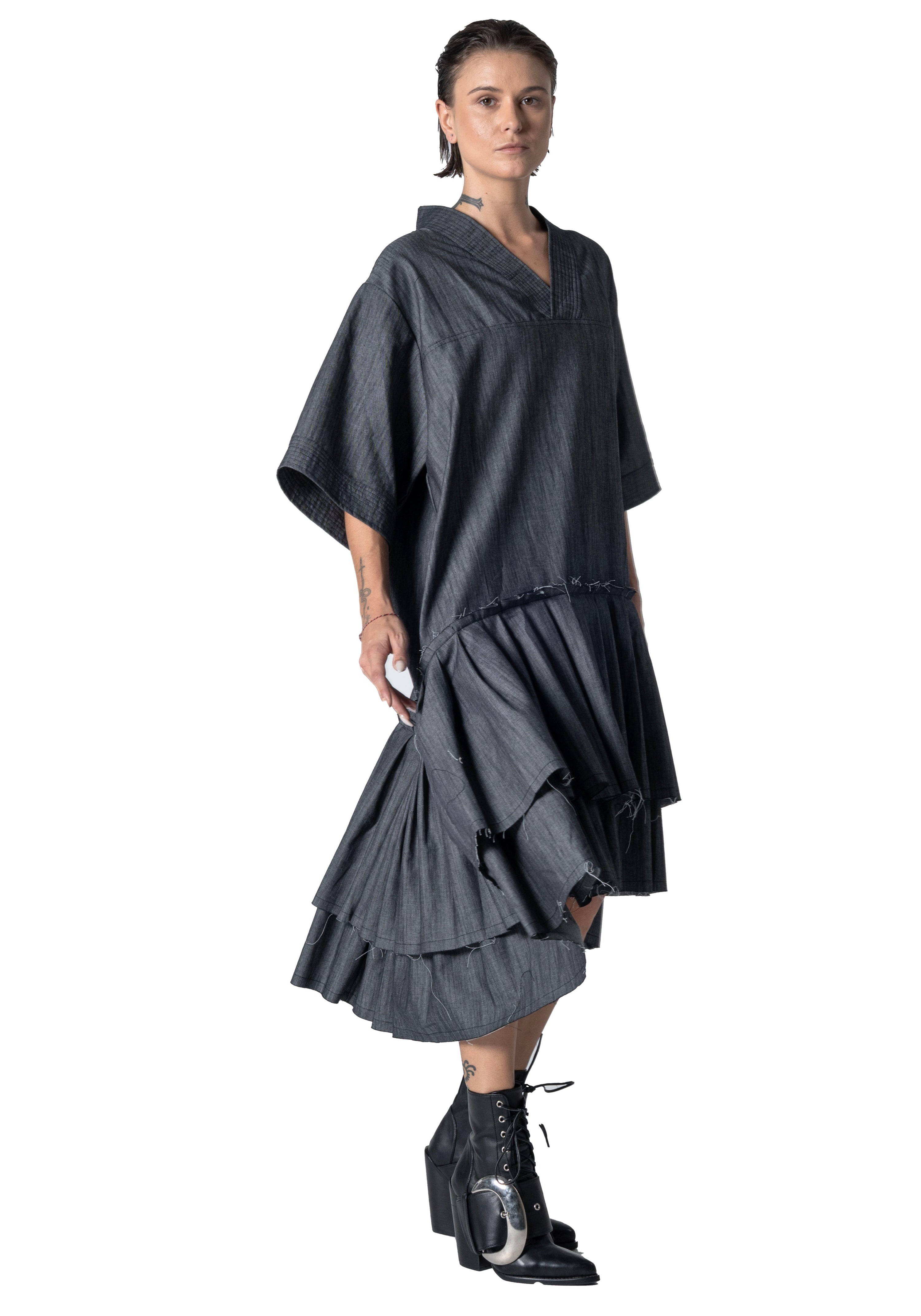 Lalune Dress Denim