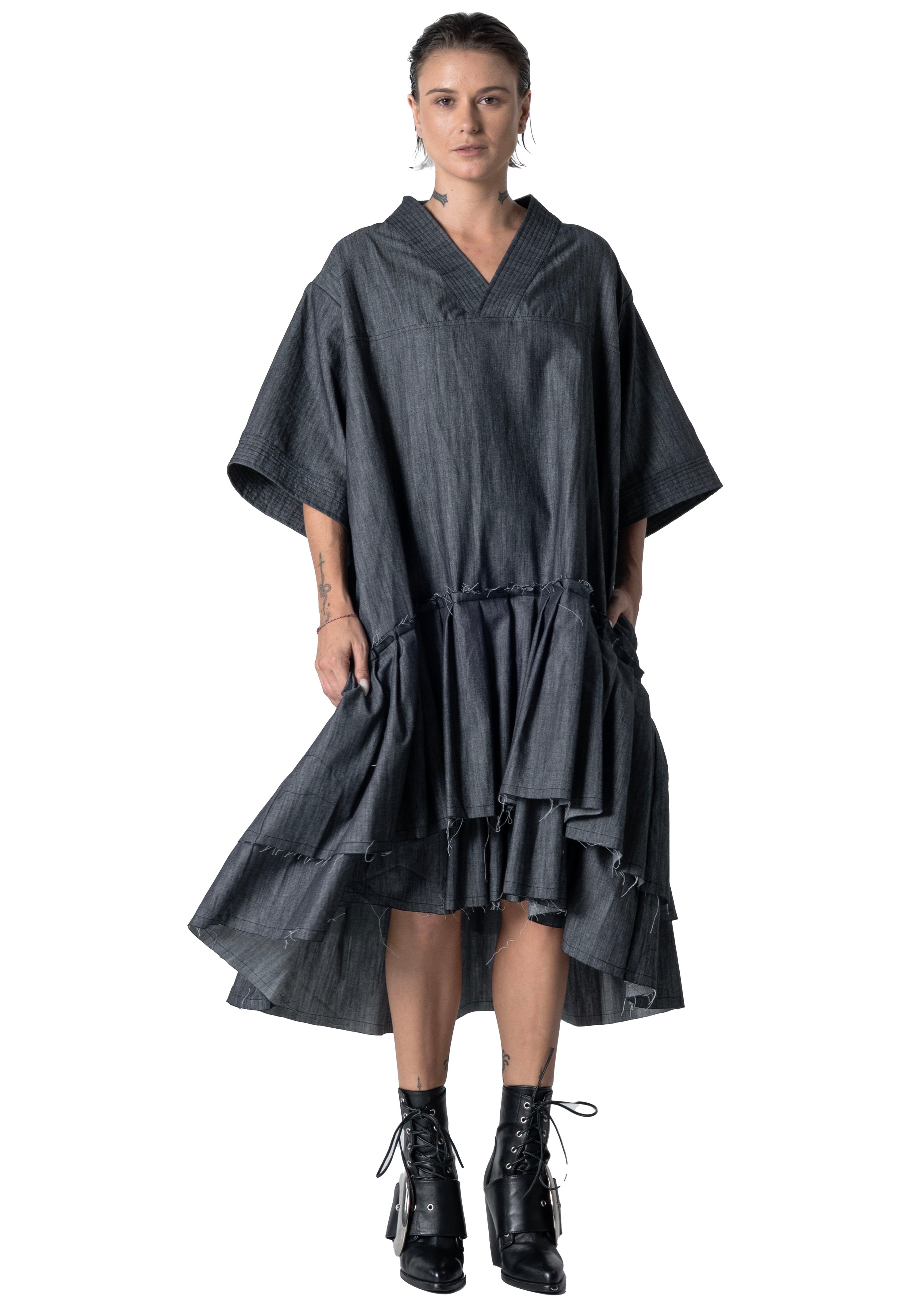 Lalune Dress Denim
