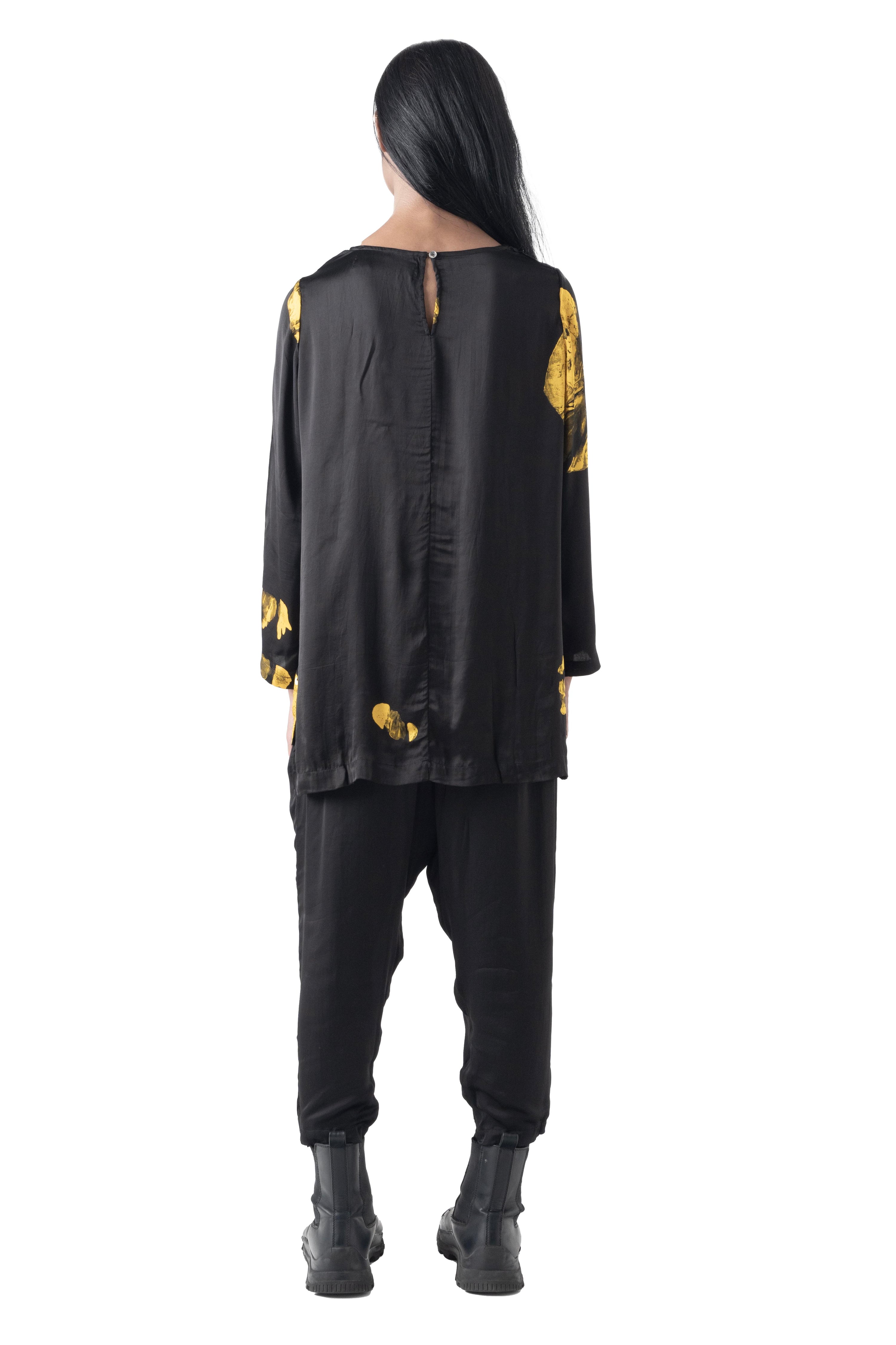 Lilly Top Batik Yellow