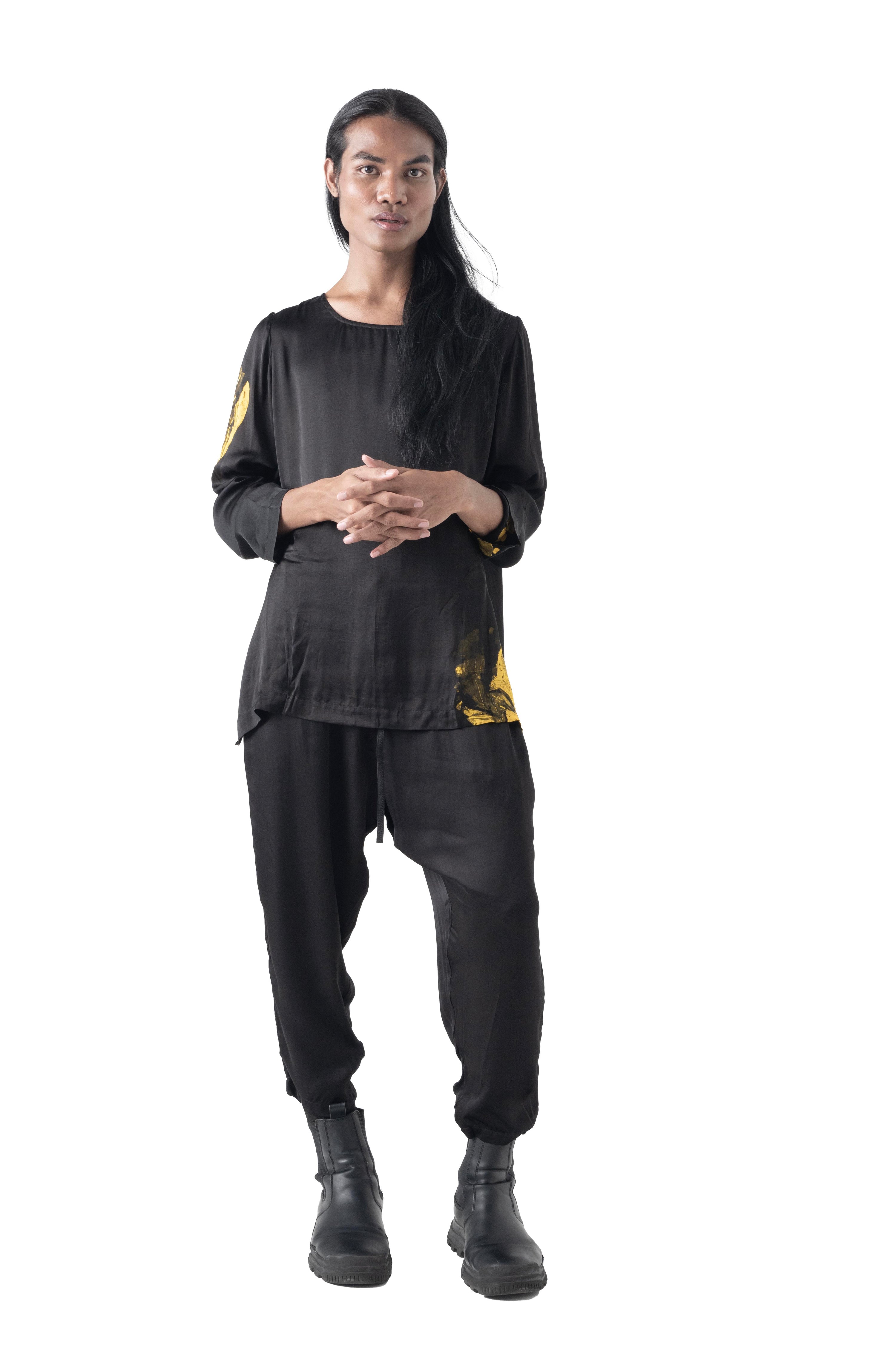 Lilly Top Batik Yellow