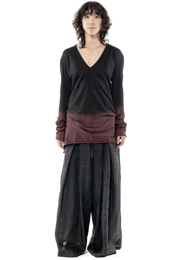 Moro V-Neck Ombre