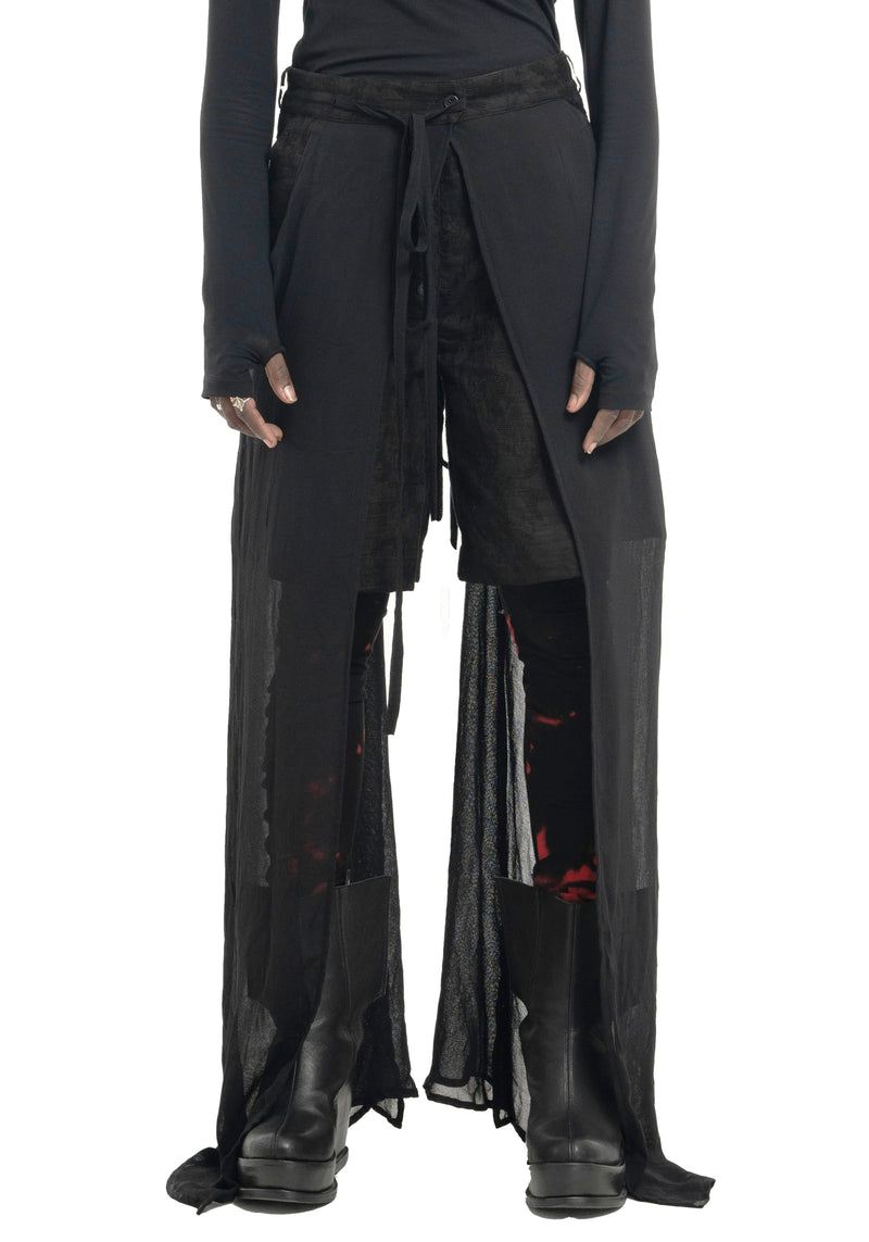 Nagusame Shorts with long layer