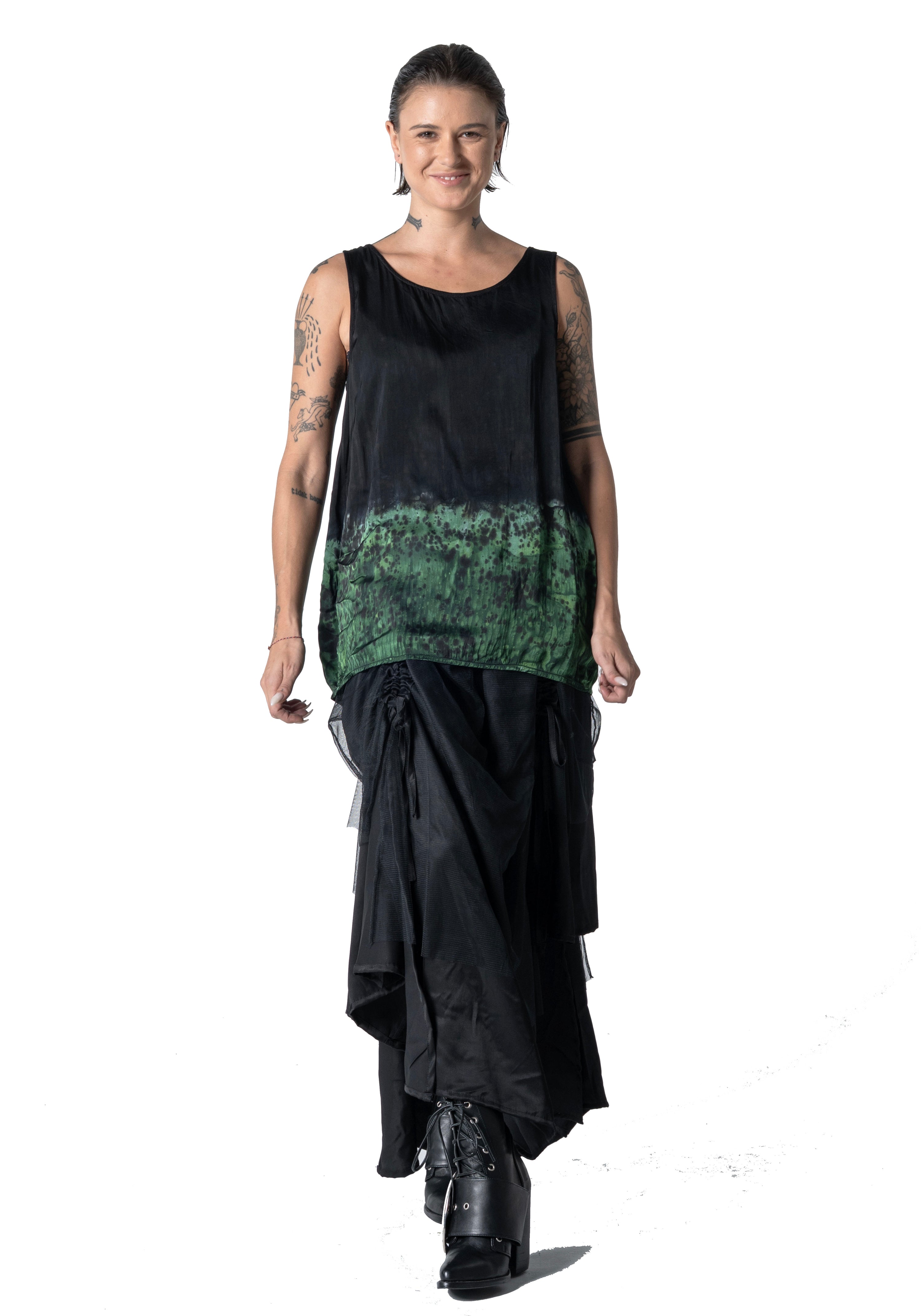 Oula Tank Top Noda Malam Malachite