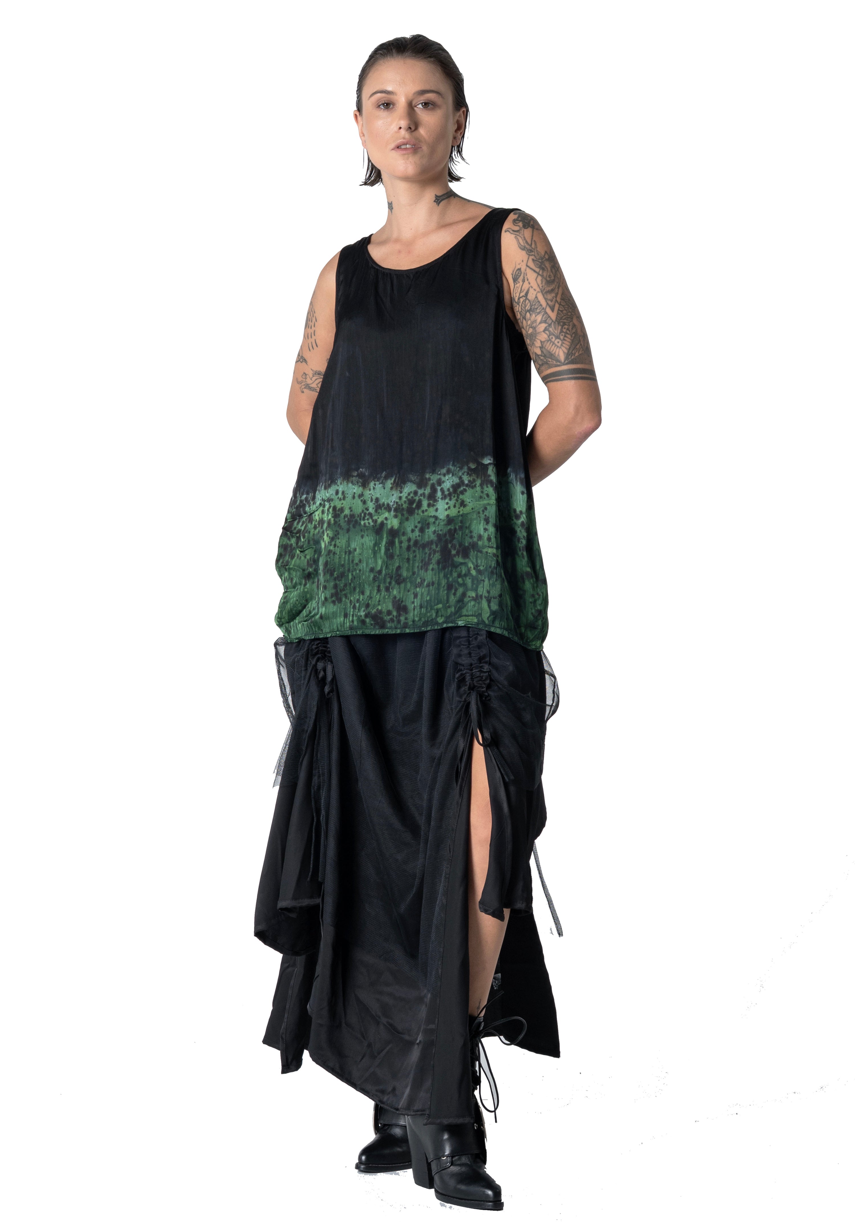 Oula Tank Top Noda Malam Malachite
