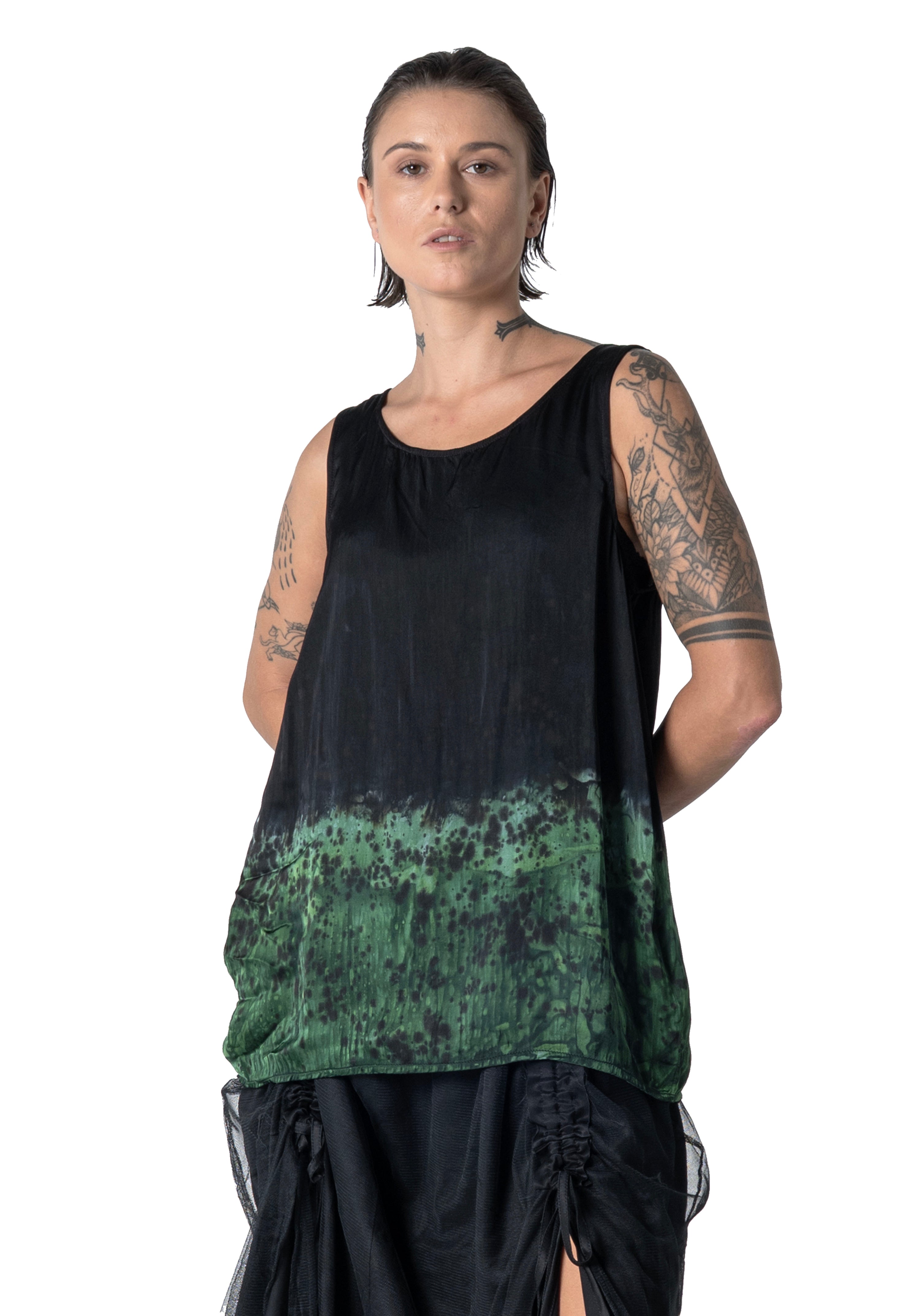 Oula Tank Top Noda Malam Malachite