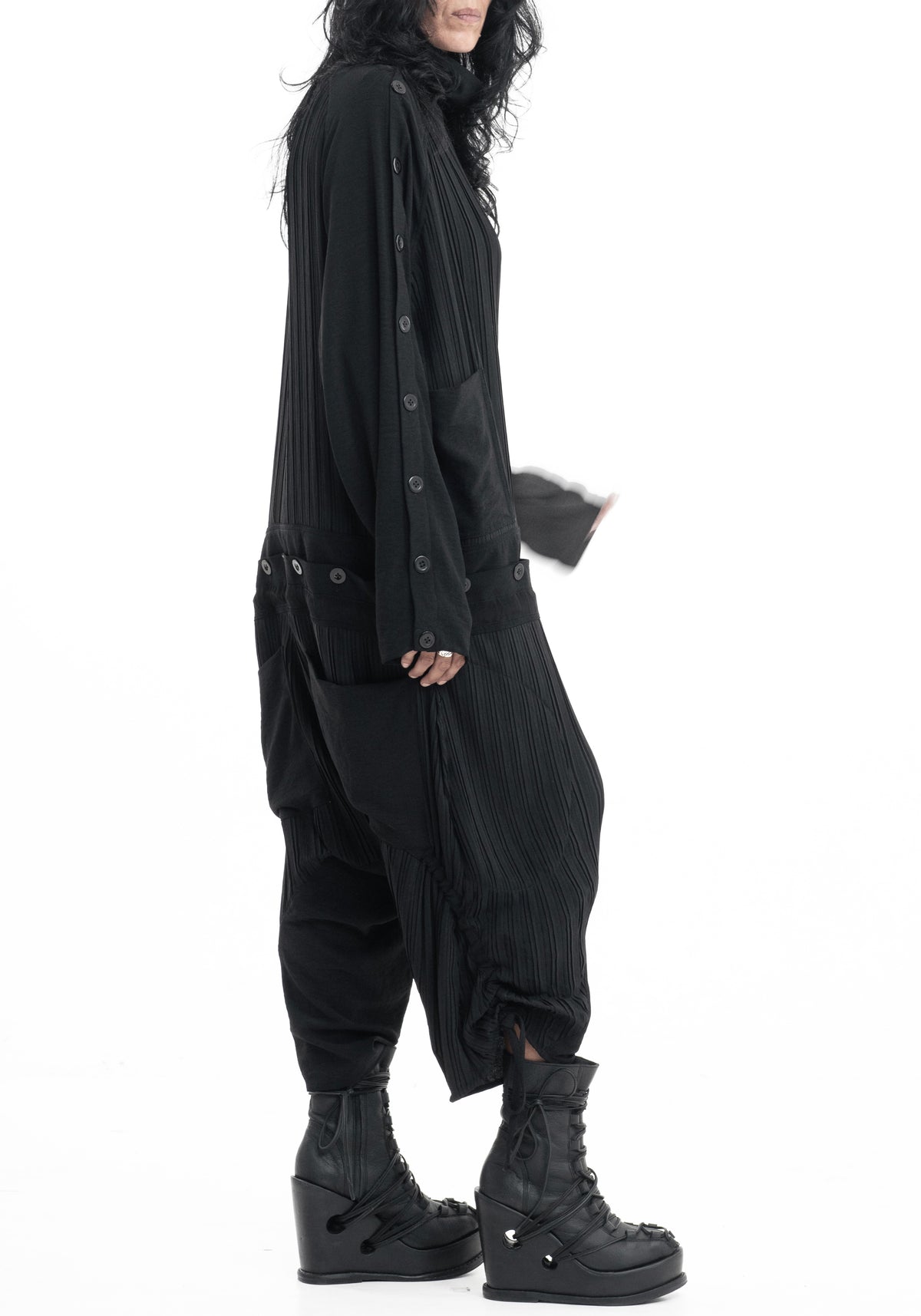 Plisket Jumpsuit