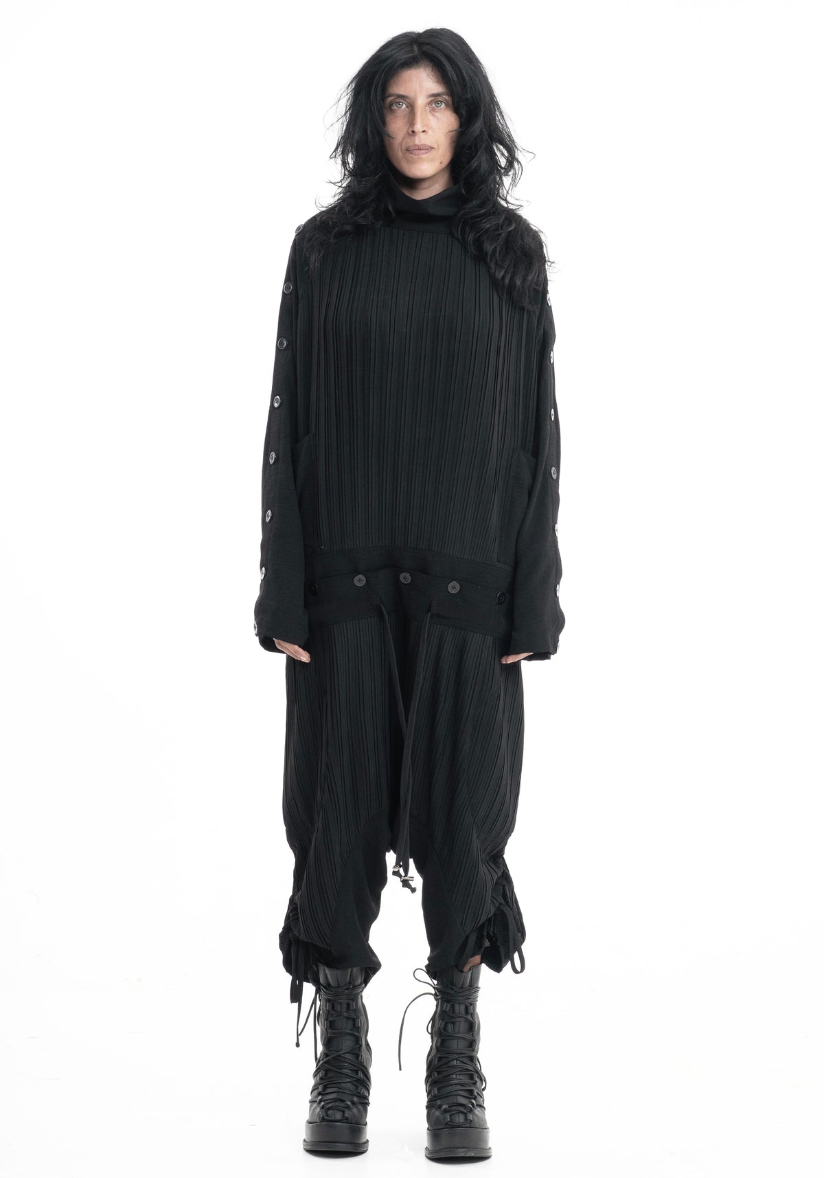 Plisket Jumpsuit