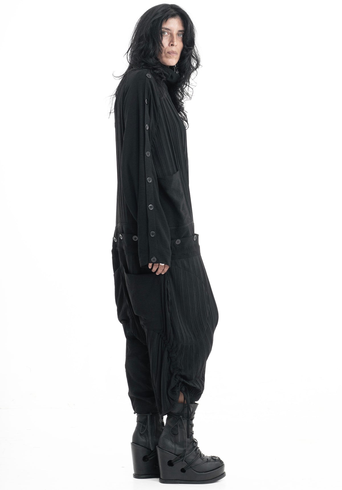 Plisket Jumpsuit