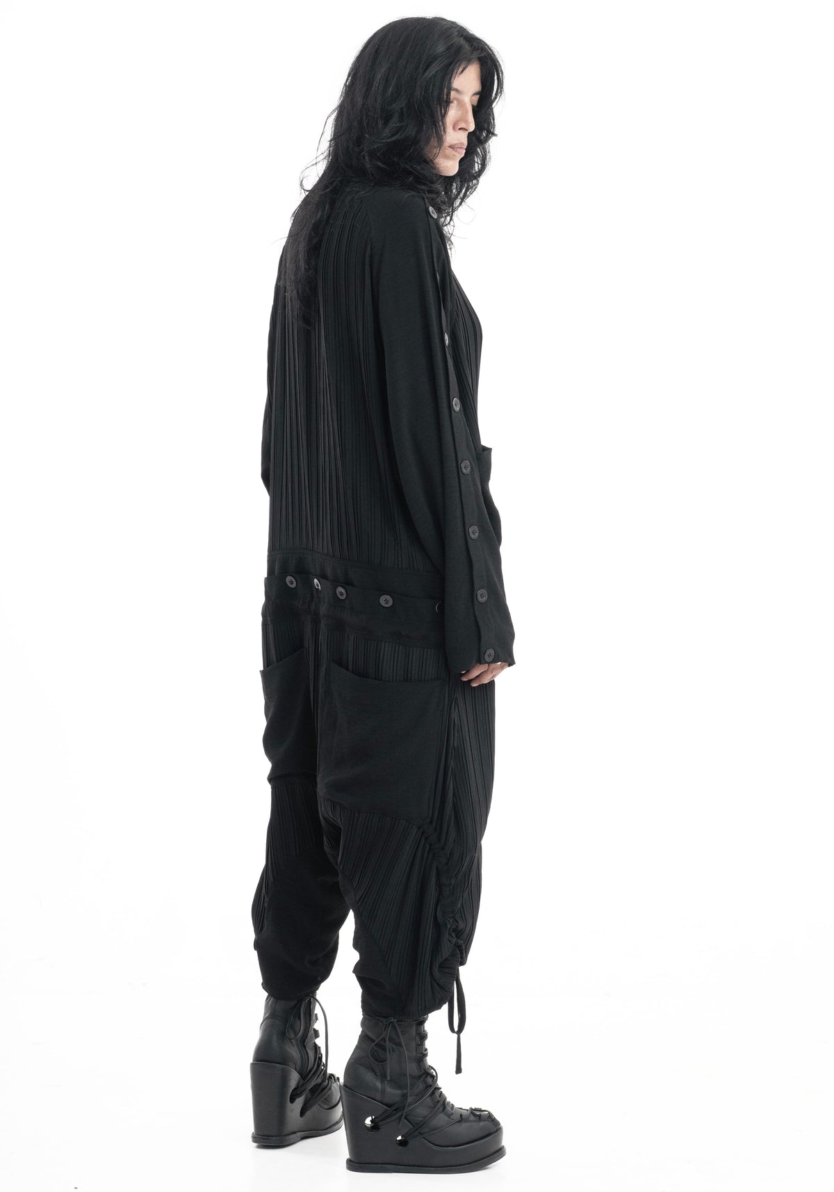 Plisket Jumpsuit