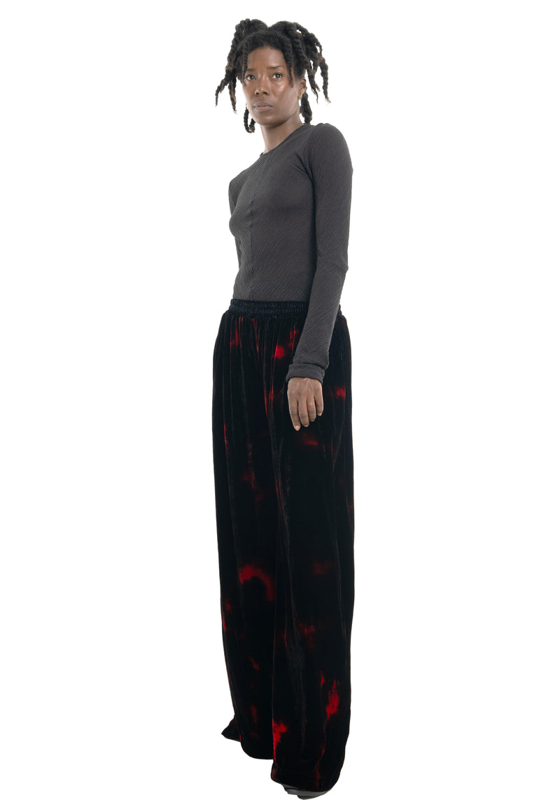 Potas Pants Silk Velvet