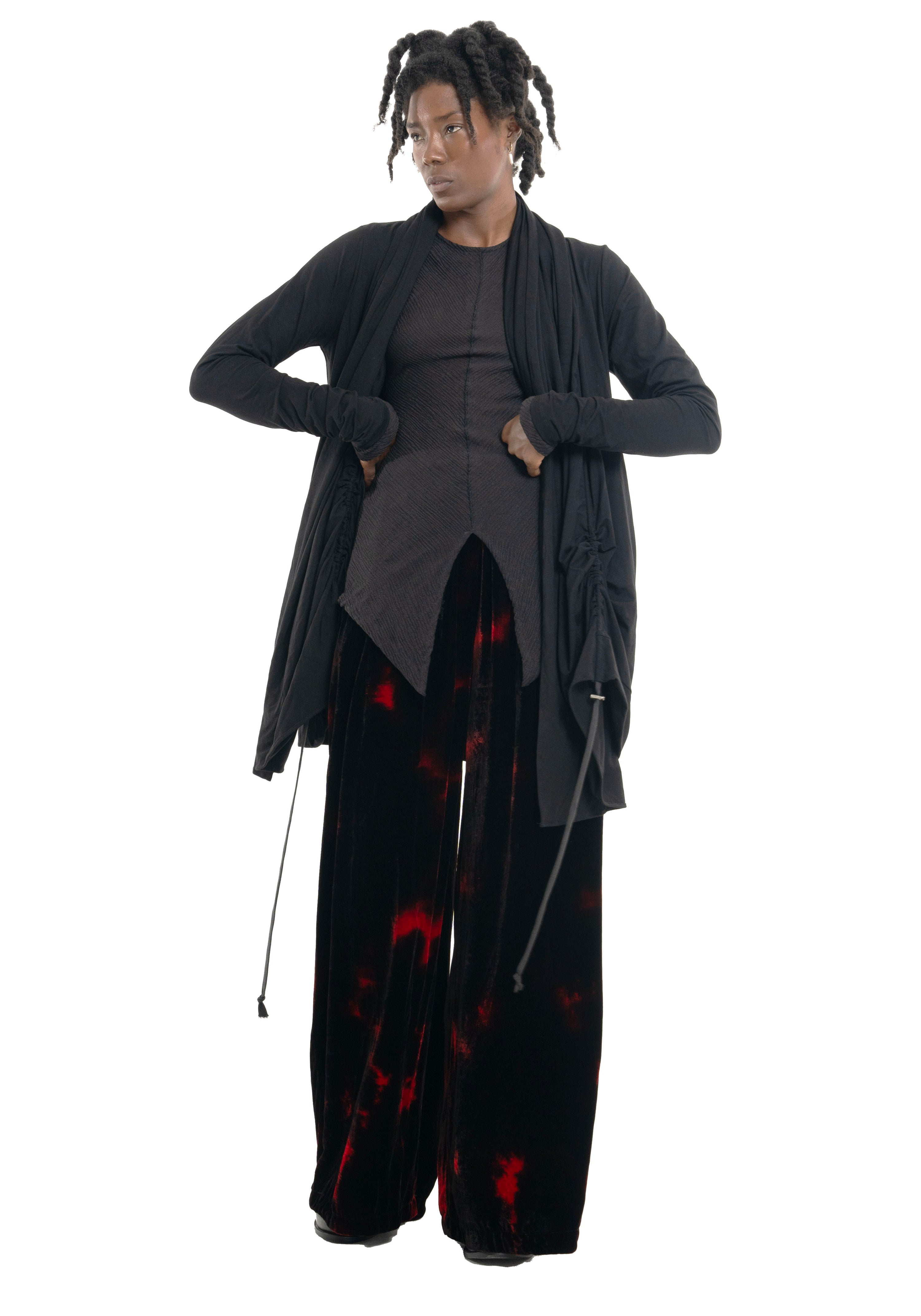 Potas Pants Silk Velvet