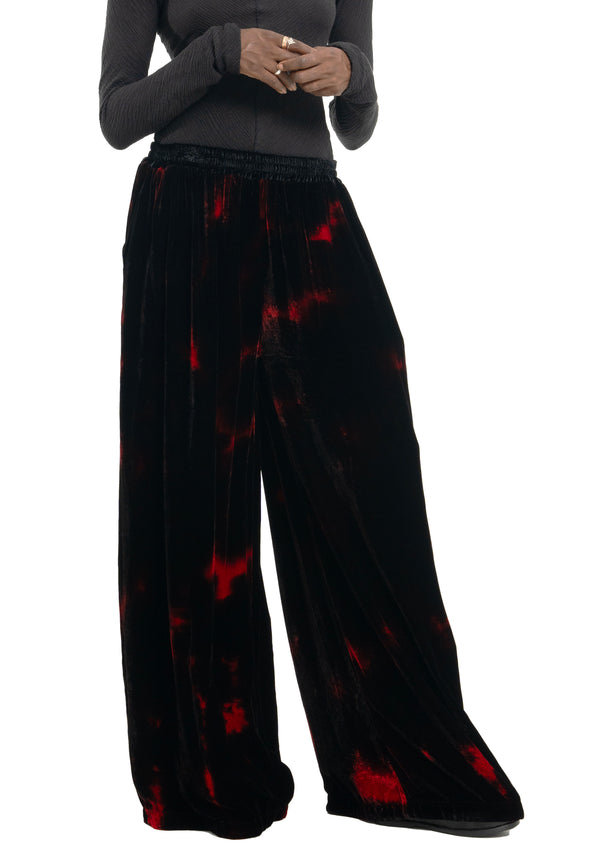 Potas Pants Silk Velvet