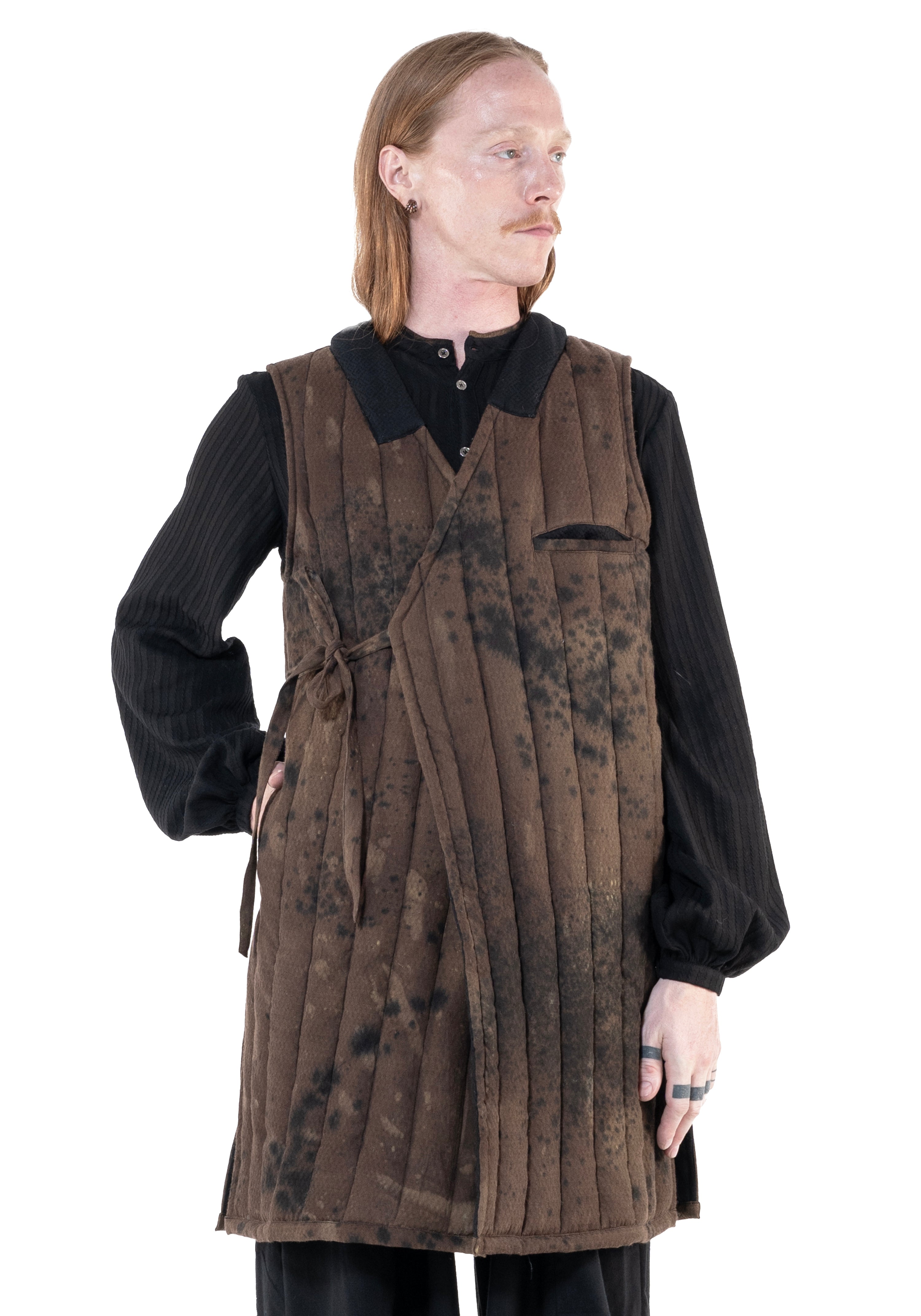 Puffer Vest Noda Brown