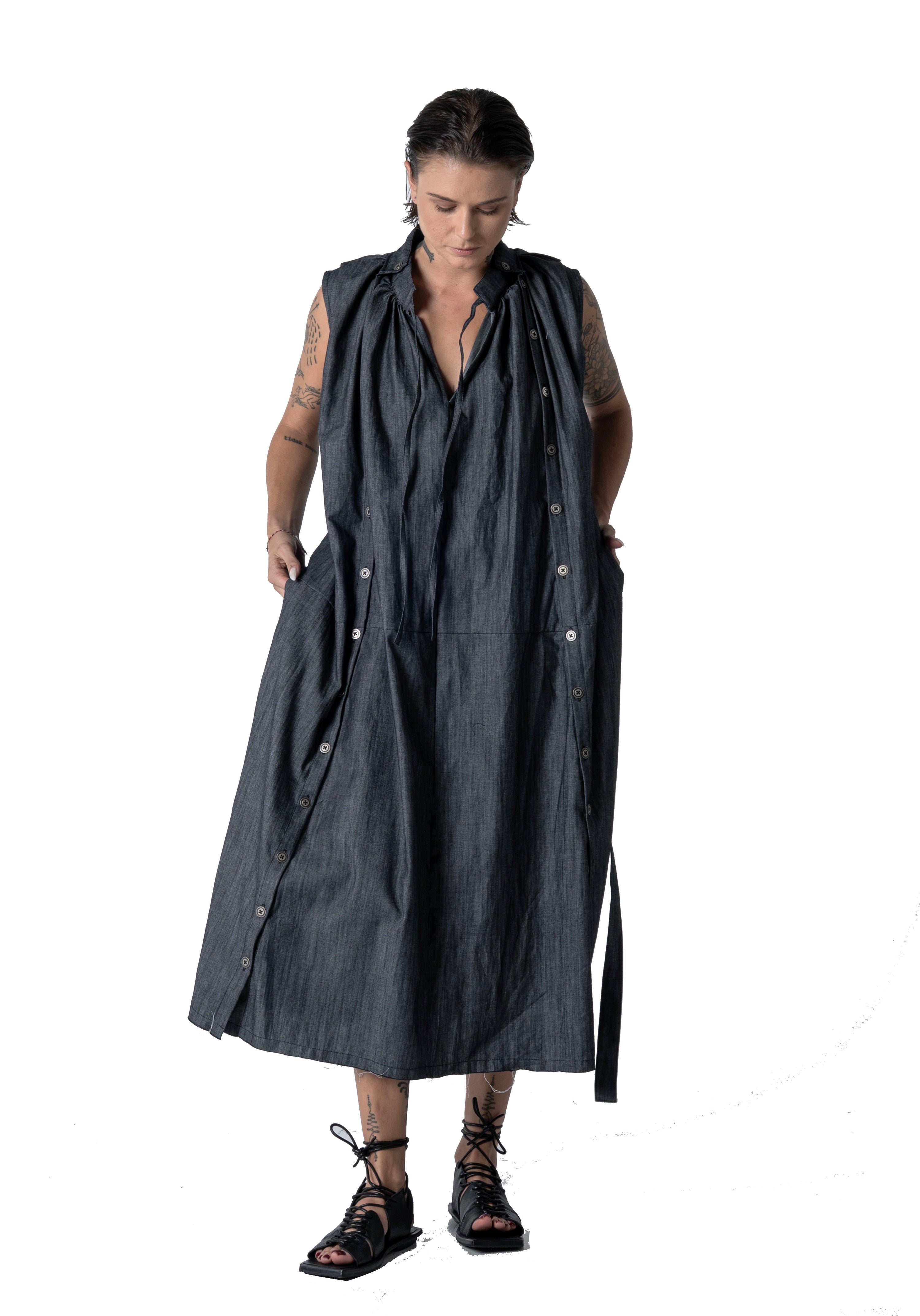 Raba Dress Light Denim