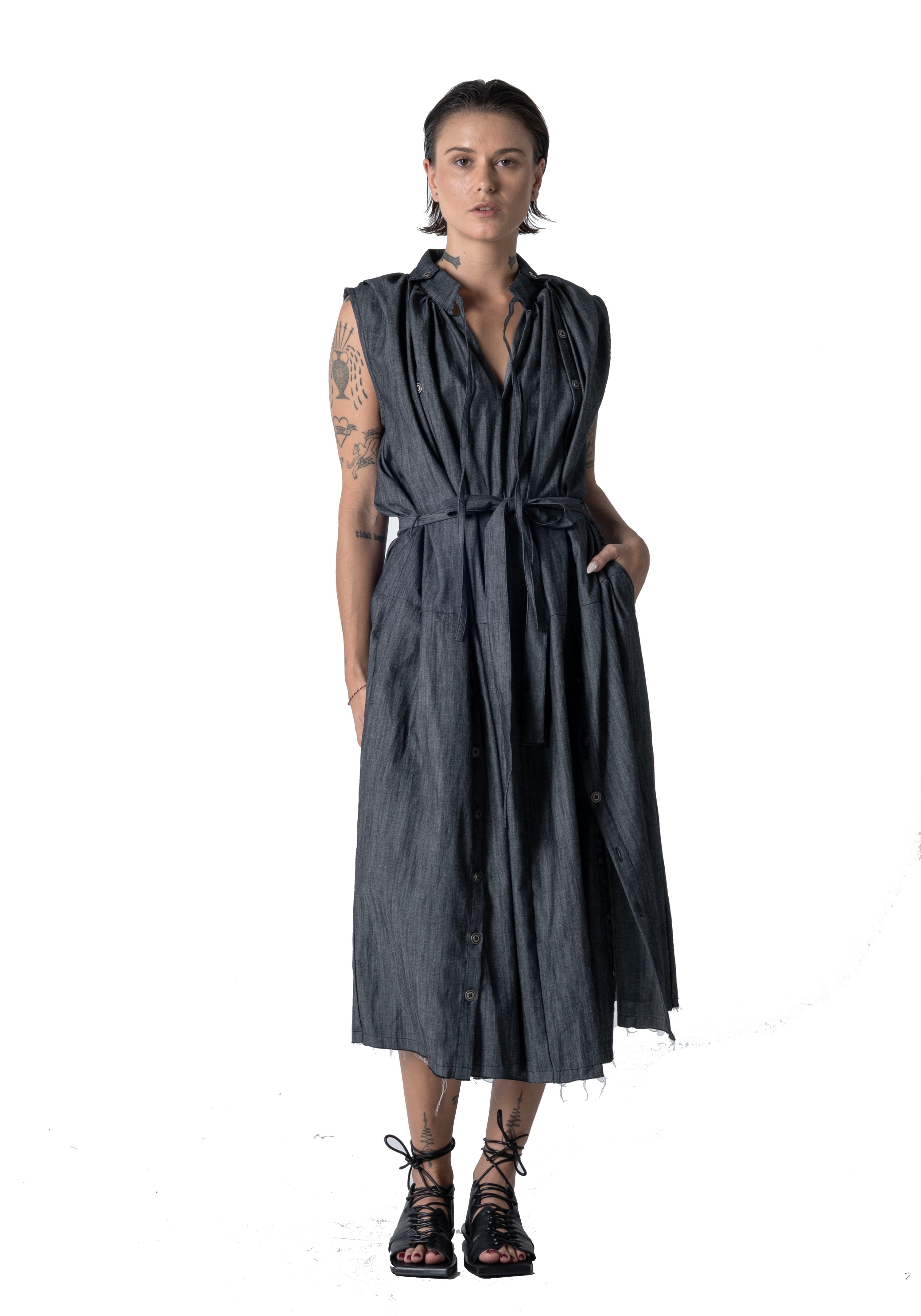 Raba Dress Light Denim