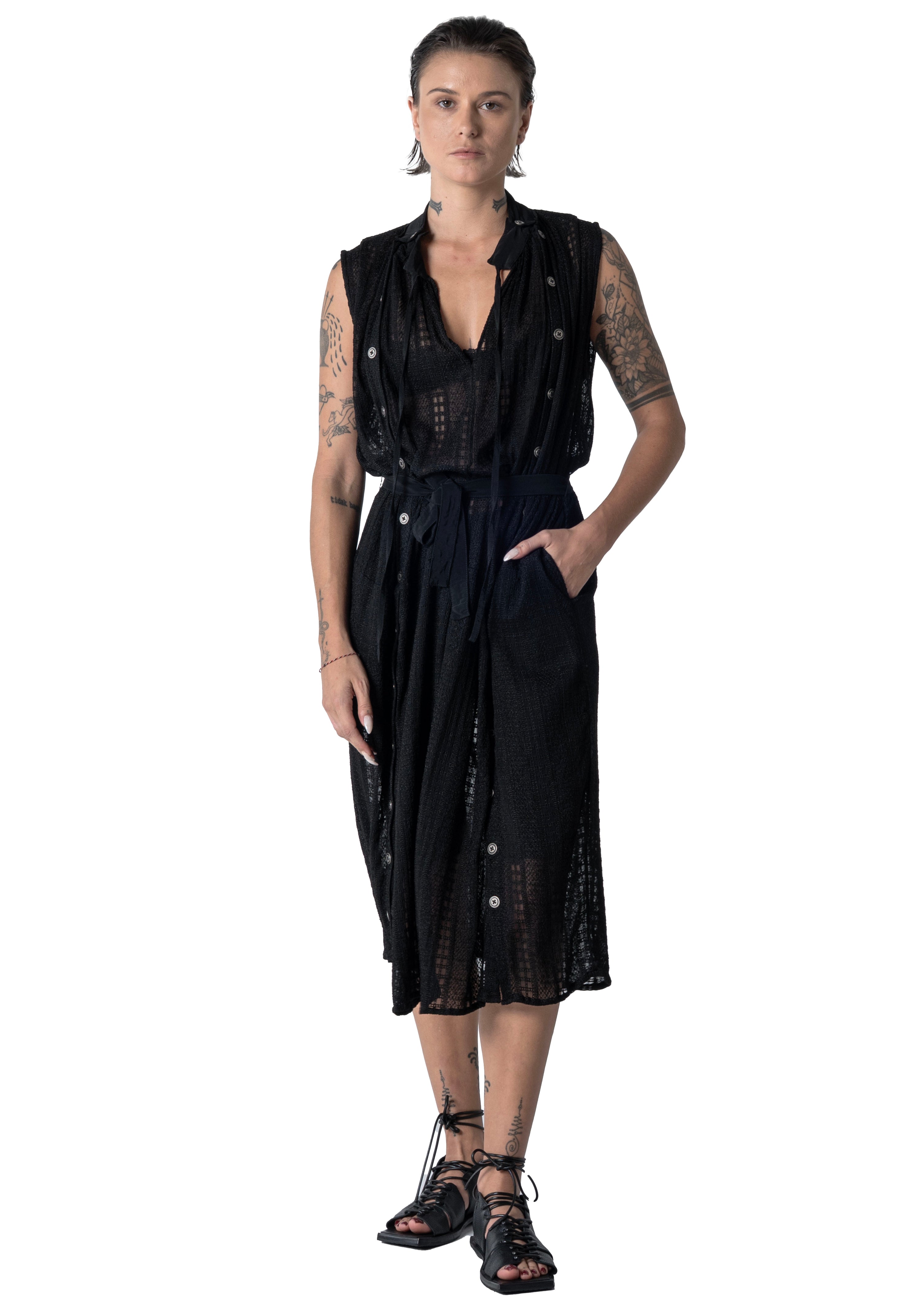 Raba Dress Silk Embroidery