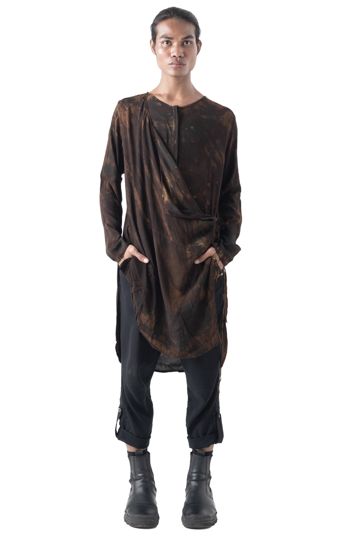 Sister Tunic Noda Coklat