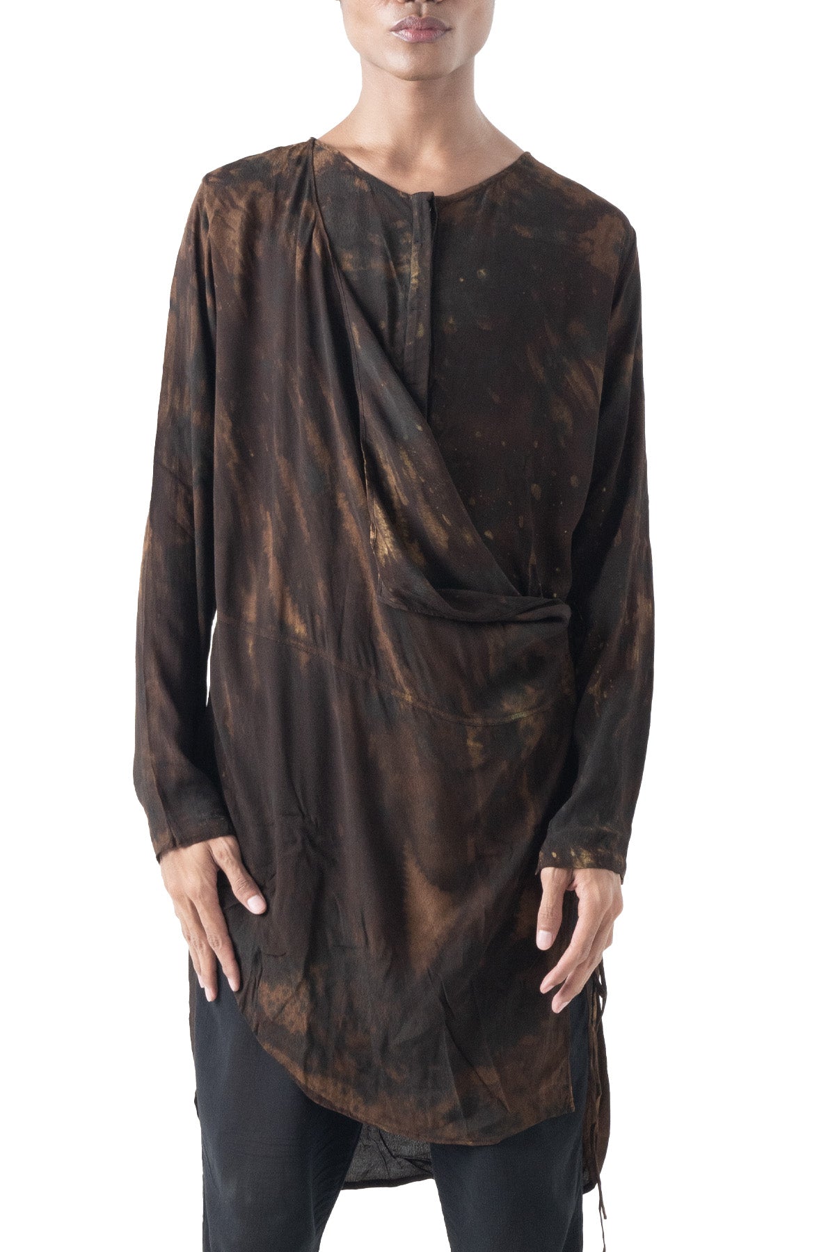 Sister Tunic Noda Coklat