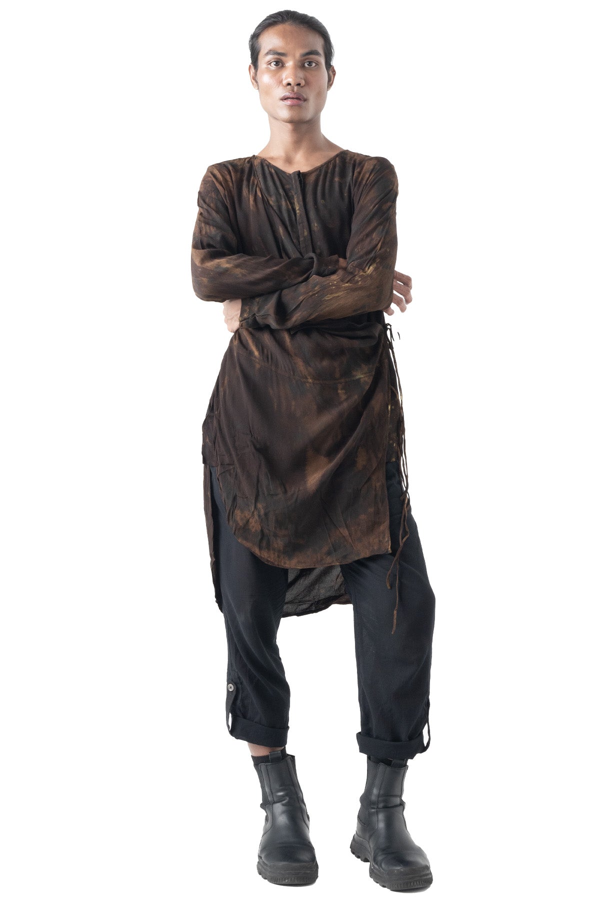 Sister Tunic Noda Coklat