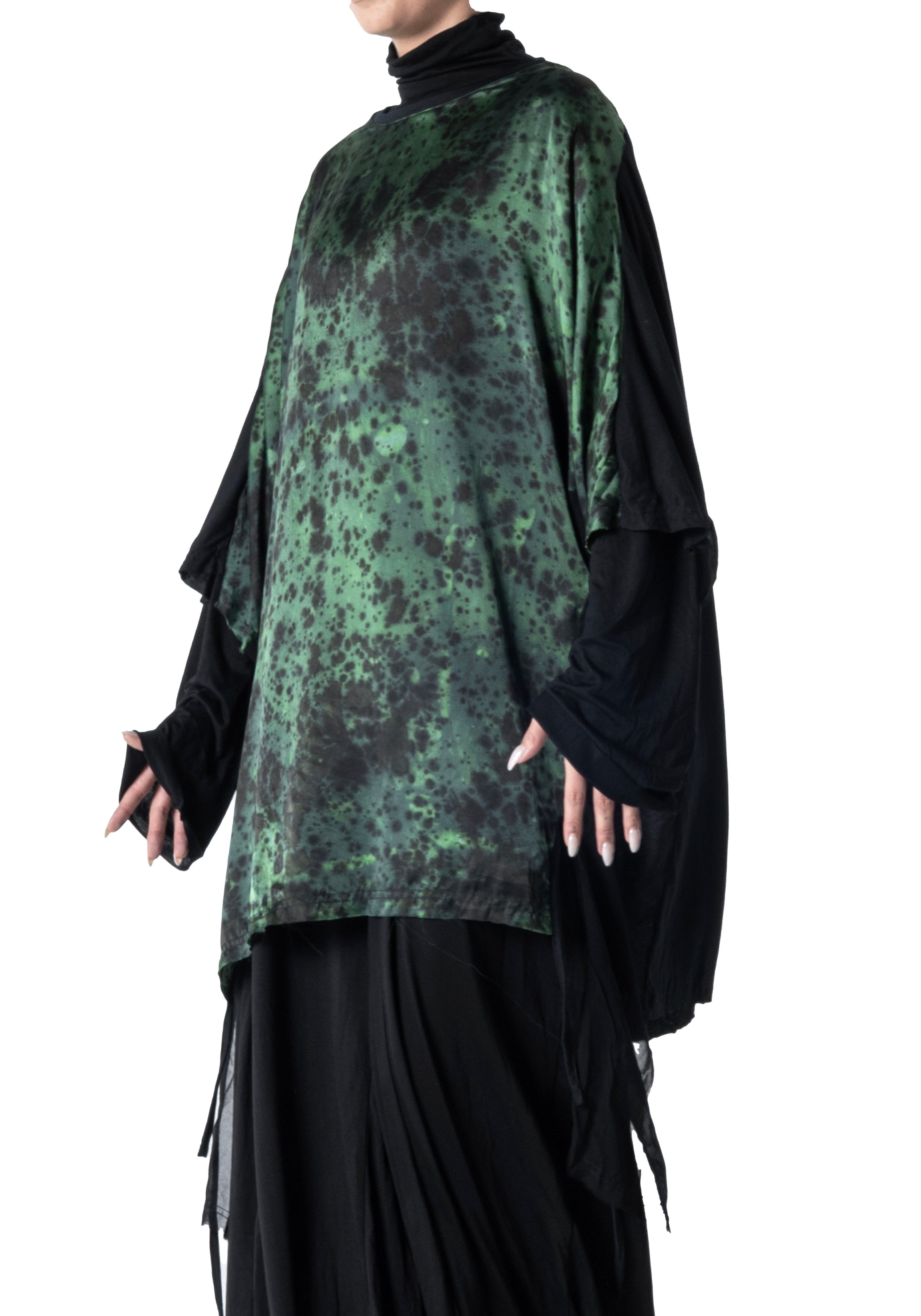 Chrome Tunic Noda Malachite