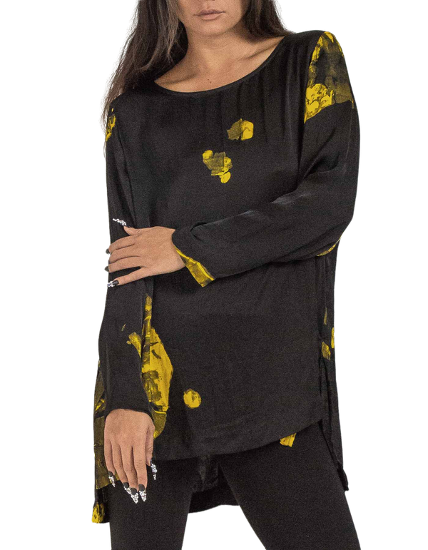 Lilly Top Yellow Batik