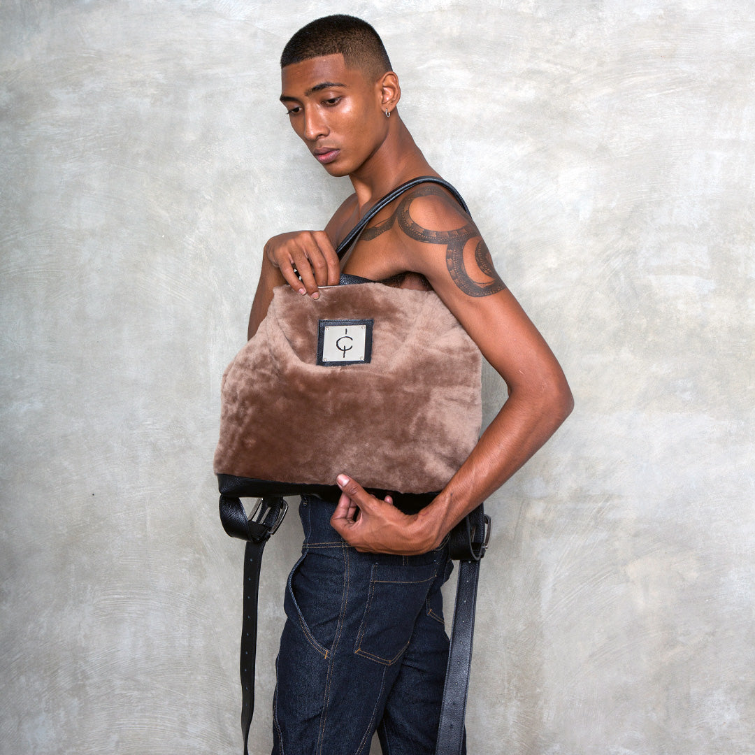 WŌLFIN Back-pack Bag Beige